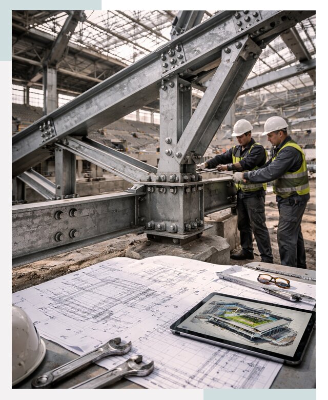 Проектирование спортивных сооружений в Анжере-Судженске от 256425 р.| СтальСтрой